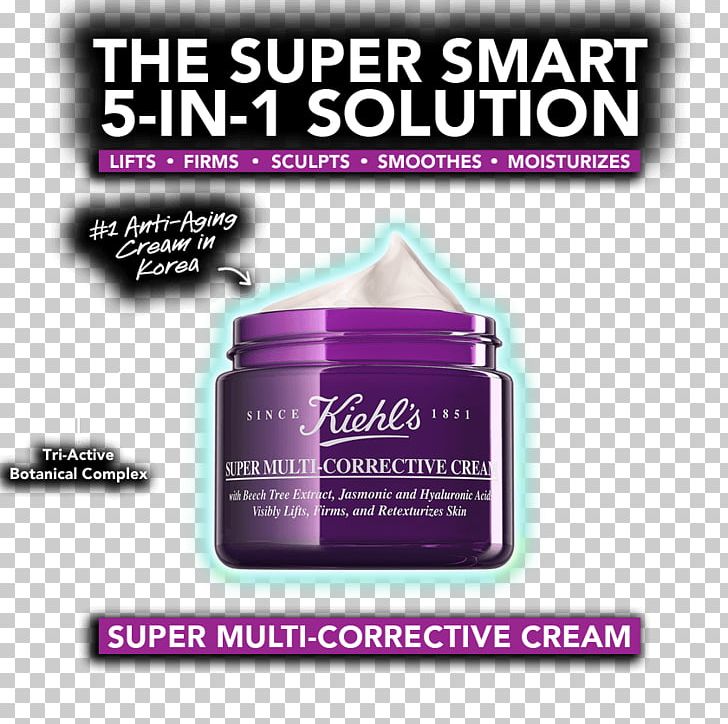 Kiehl's Super Multi-Corrective Cream Brand Anti-aging Cream PNG, Clipart,  Free PNG Download