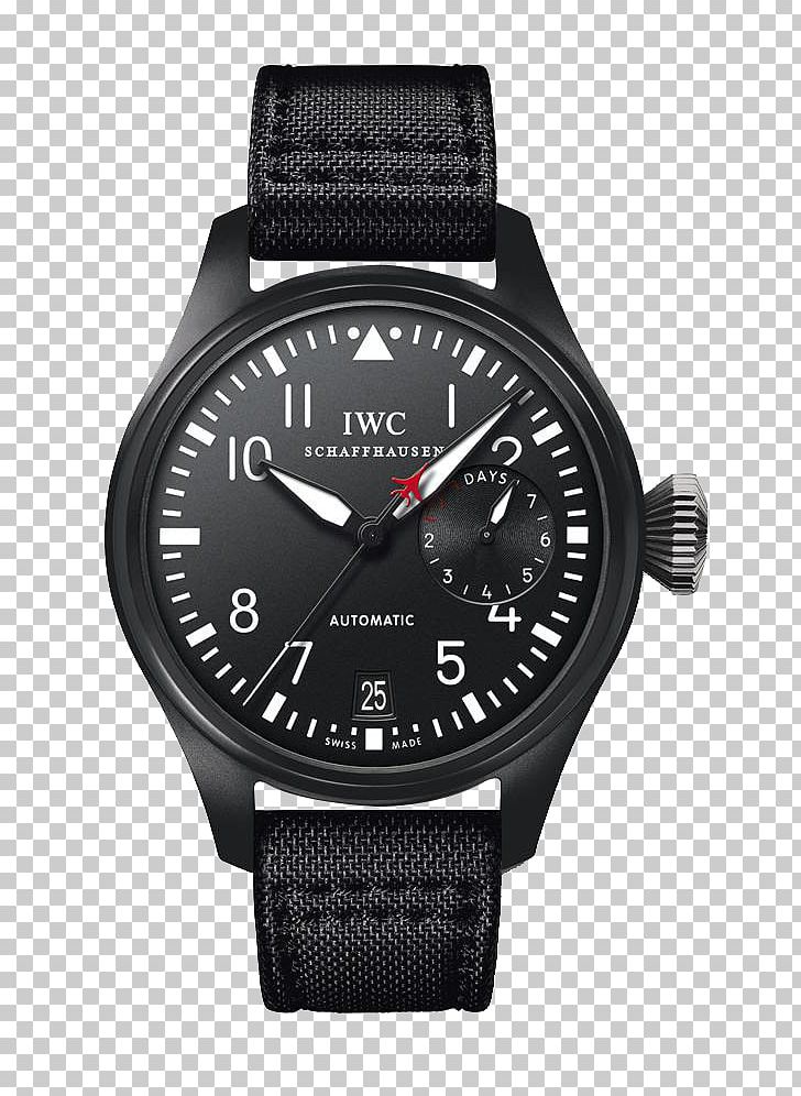International Watch Company Power Reserve Indicator 0506147919 Automatic Watch PNG, Clipart, Accessories, Black, Black Hair, Black White, Mechanical Free PNG Download