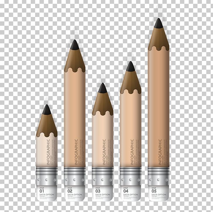 Pencil Chart PNG, Clipart, Ammunition, Brown Vector, Bullet, Chart, Christmas Lights Free PNG Download