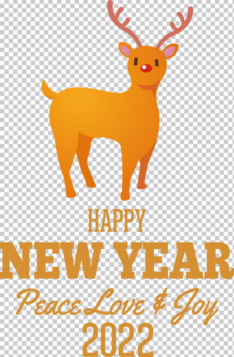 New Year 2022 2022 Happy New Year PNG, Clipart, Antler, Big Year, Biology, Deer, Meter Free PNG Download