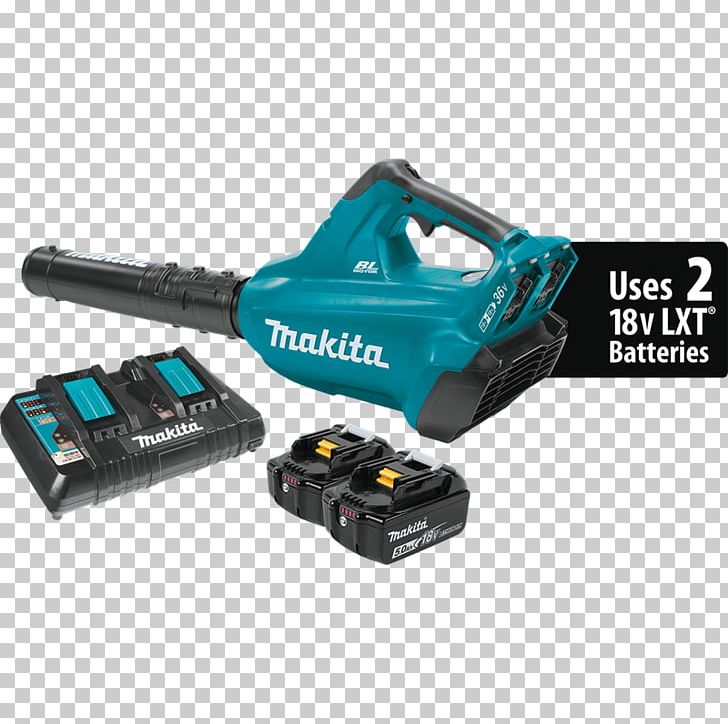 Makita Battery Charger Lithium-ion Battery Leaf Blowers Cordless PNG, Clipart, Ampere Hour, Angle Grinder, Augers, Battery Charger, Brushless Dc Electric Motor Free PNG Download
