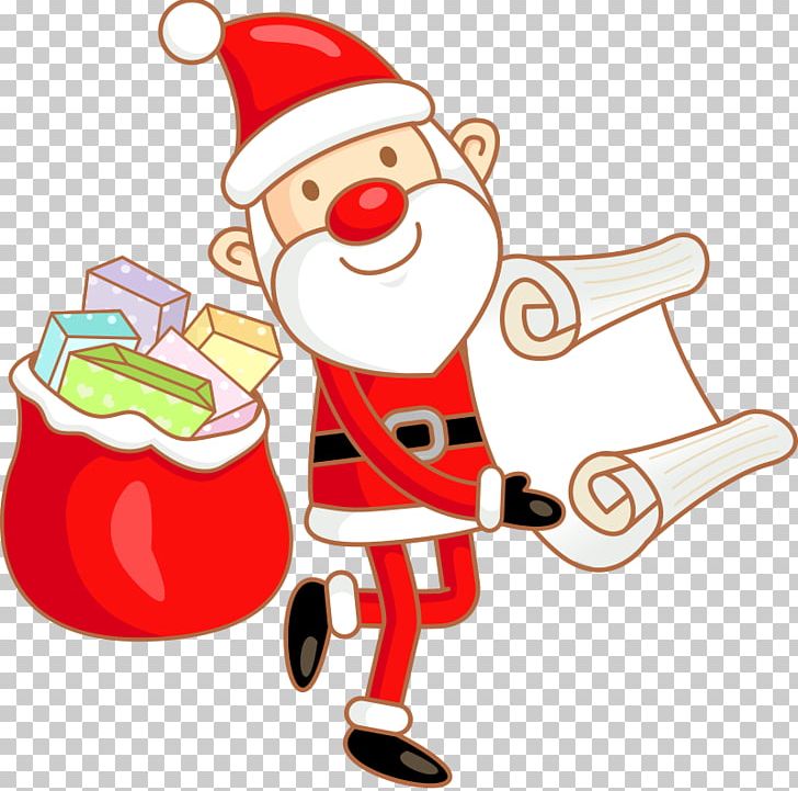 Santa Claus Cartoon PNG, Clipart, Cartoon, Christmas Decoration, Christmas Frame, Christmas Lights, Christmas Vector Free PNG Download