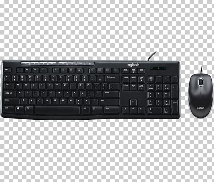 Computer Keyboard Computer Mouse Logitech Media Keyboard K200 Wireless PNG, Clipart, Computer, Computer Component, Electronic Device, Electronics, Input Device Free PNG Download