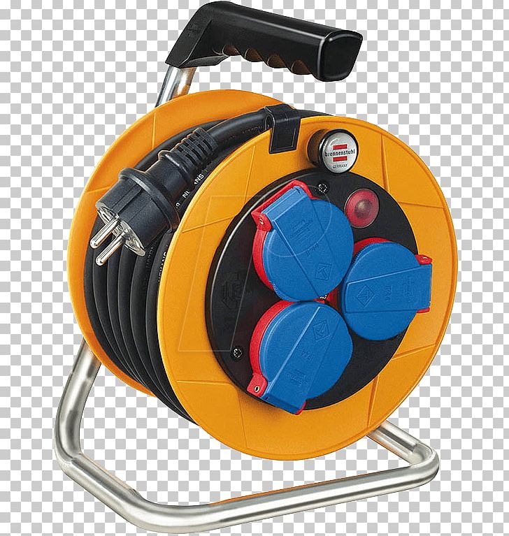 Electrical Cable Extension Cords Cable Reel AC Power Plugs And Sockets Power Strips & Surge Suppressors PNG, Clipart, Ac Power Plugs And Sockets, Brennenstuhl, Cable Reel, Electrical Cable, Electrical Connector Free PNG Download
