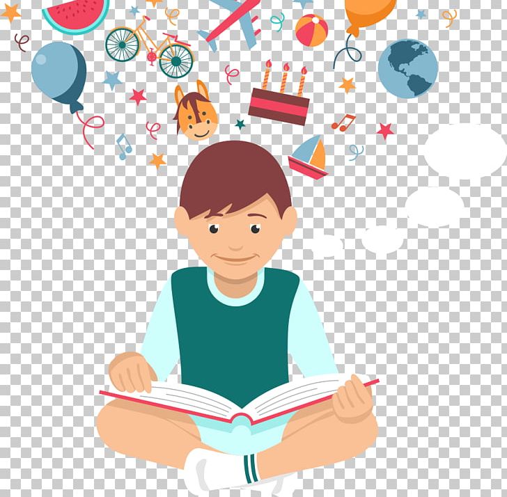 Student Euclidean Reading PNG, Clipart, Balloon, Bicycle, Book, Boy, Cartoon Student Free PNG Download