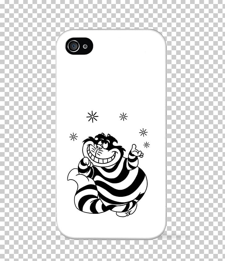 Cheshire Cat Mobile Phone Accessories White PNG, Clipart, Animal, Animals, Bag, Black, Black And White Free PNG Download