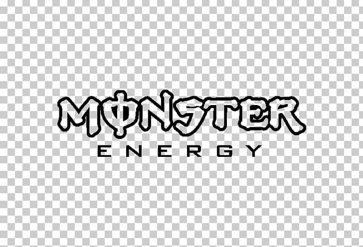 Monster Energy Energy Drink Coffee Logo Decal PNG, Clipart, Angle, Area, Black, Black And White, Brand Free PNG Download