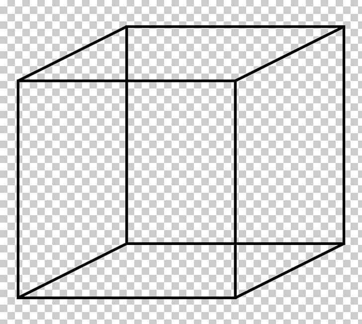 Necker Cube Optical Illusion Ambiguous Perception PNG, Clipart, Angle, Area, Art, Black, Black And White Free PNG Download