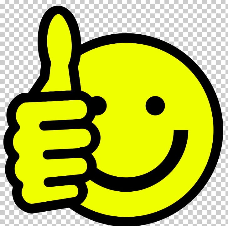 happy face thumbs up icon