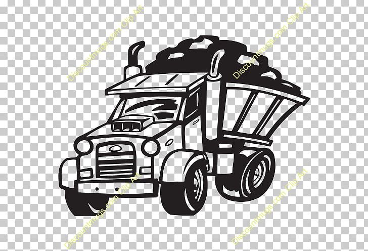 Car Decal Dump Truck Sticker PNG, Clipart, Automotive Design, Black And White, Brand, Car, Compact Car Free PNG Download