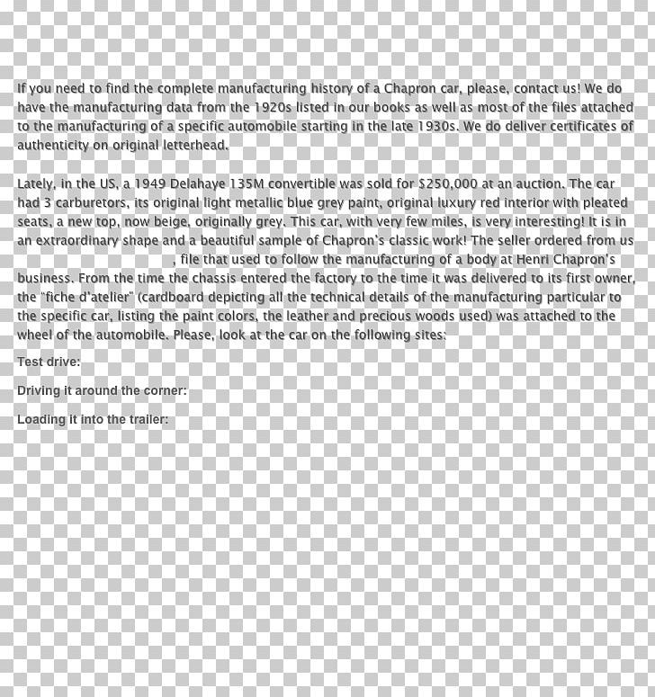 Car Delahaye Document Manufacturing Business Letter PNG, Clipart, 1920s, Area, Book, Business Letter, Business Letters Free PNG Download