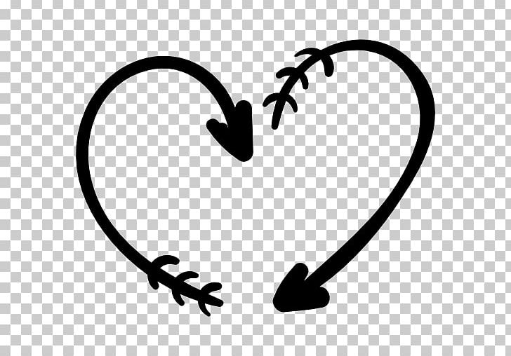 Heart Arrow Computer Icons PNG, Clipart, Arrow, Autocad Dxf, Black And White, Body Jewelry, Computer Icons Free PNG Download