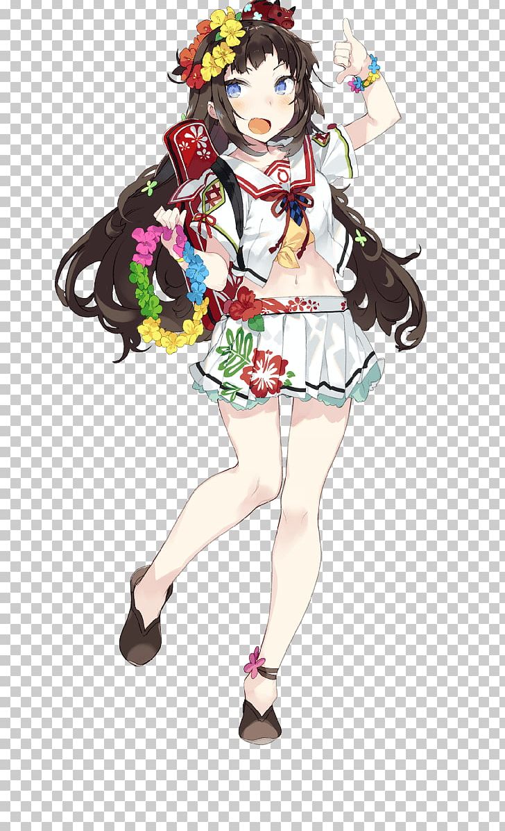 Onsen Musume Melody And Flower Seiyu BanG Dream! Costume PNG, Clipart, Aloha, Anime, Art, Bang Dream, Black Hair Free PNG Download