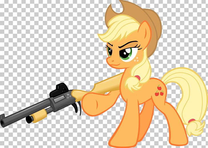 Applejack Pony Rainbow Dash Horse PNG, Clipart, Animal Figure, Cartoon, Equestria, Fictional Character, Gun Free PNG Download