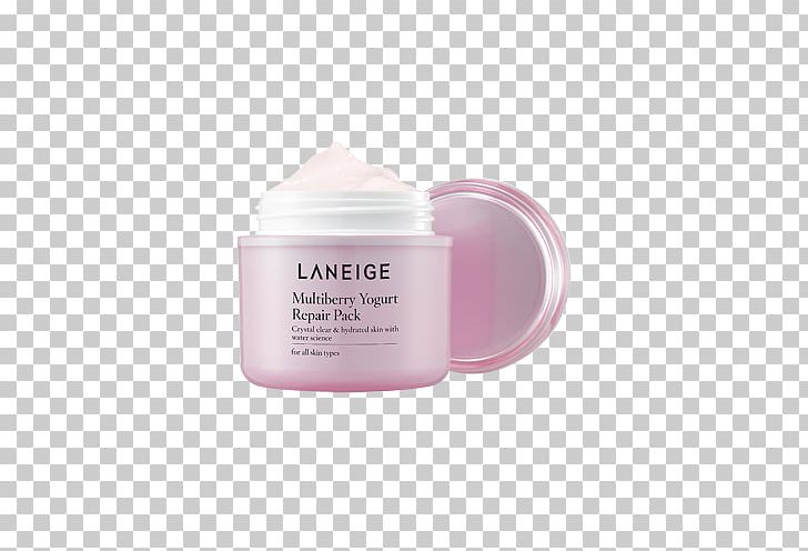 LANEIGE Multiberry Yogurt Repairing Mask Yoghurt Facial PNG, Clipart, Beauty, Berry, Cosmetics, Cream, Exfoliation Free PNG Download