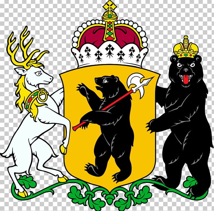 Rybinsk Oblasts Of Russia Tutayev Kostroma Coat Of Arms PNG, Clipart, Arm, Bear, Bear In Heraldry, Carnivoran, Coat Of Arms Free PNG Download