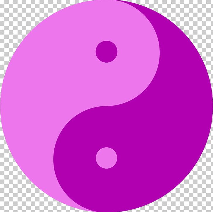 Yin And Yang Magenta Purple PNG, Clipart, Art, Circle, Color, Computer Icons, Drawing Free PNG Download