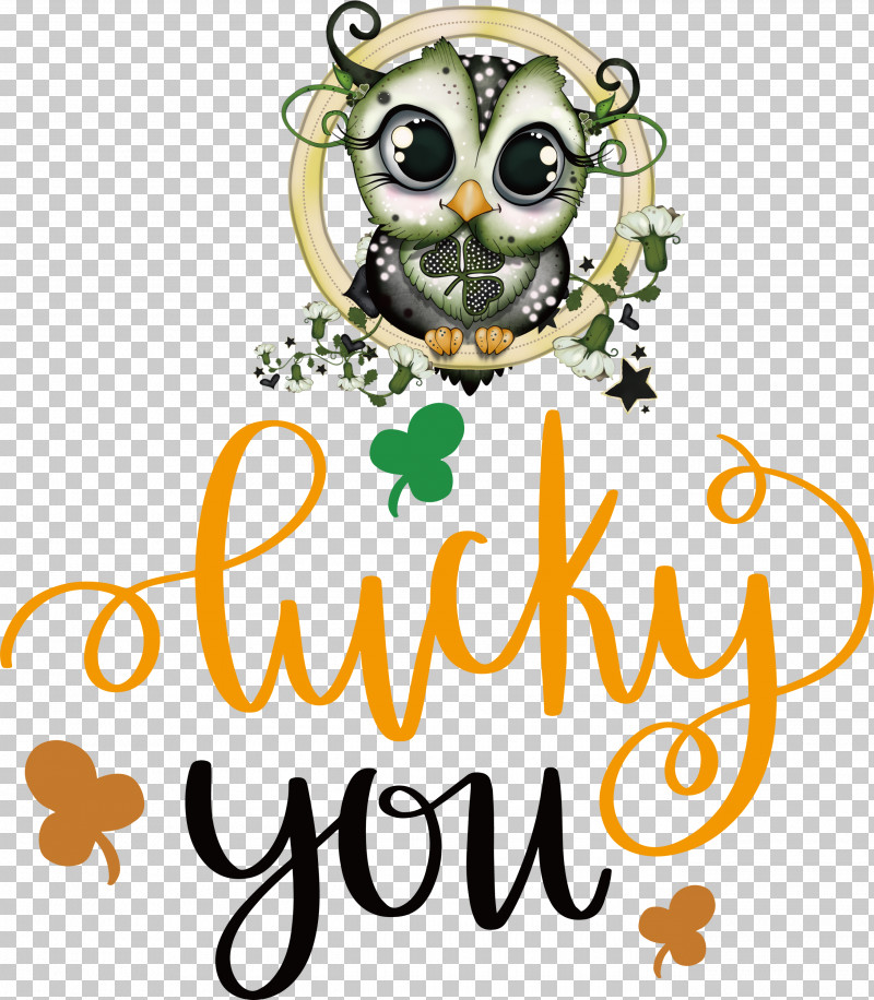 Lucky You Patricks Day Saint Patrick PNG, Clipart, Cartoon, Drawing, Logo, Lucky You, Owls Free PNG Download