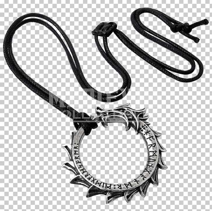 Charms & Pendants Necklace Jörmungandr Viking Clothing PNG, Clipart, Alchemy, Alchemy Gothic, Black And White, Body Jewelry, Bracelet Free PNG Download