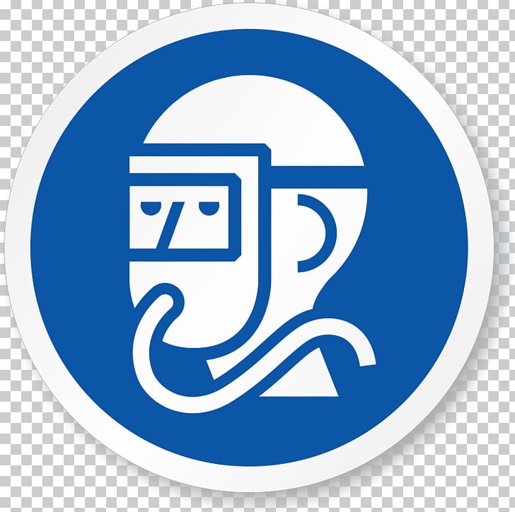 Hazard Respirator Personal Protective Equipment Sign Dust Mask PNG, Clipart, Ansi Z535, Area, Blue, Brand, Circle Free PNG Download