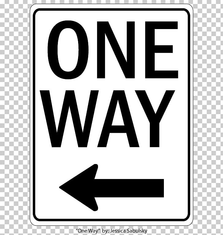 one way sign png