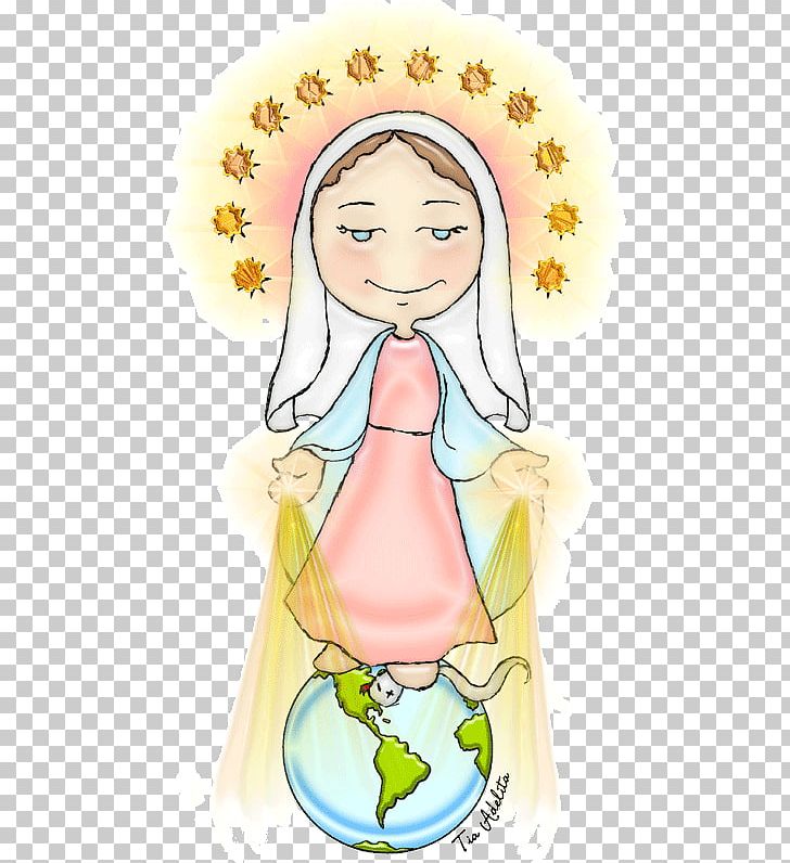 Our Lady Mediatrix Of All Graces Our Lady Of Guadalupe Our Lady Of Aparecida Drawing Painting PNG, Clipart, Angel, Beauty, Cartoon, Cheek, Child Free PNG Download