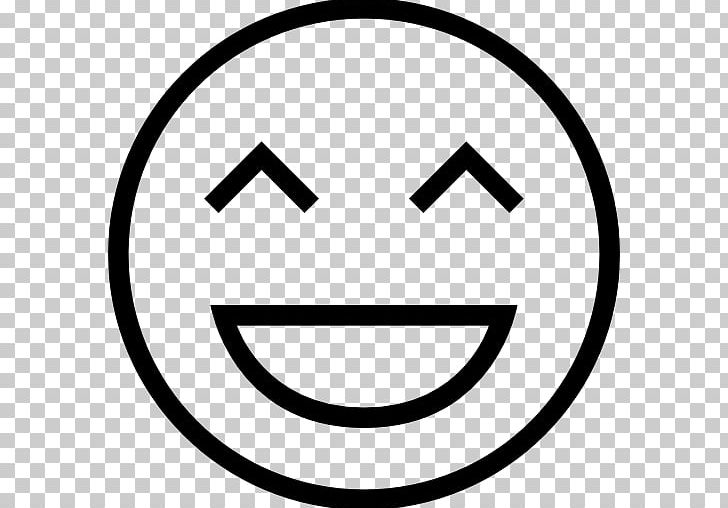 Smiley Computer Icons Emoticon Laughter Symbol PNG, Clipart, Area, Black And White, Circle, Computer Icons, Emoji Free PNG Download