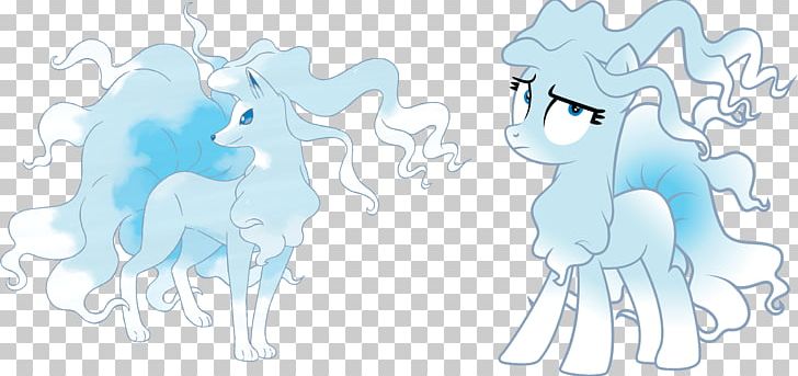 Pony Pokémon Sun And Moon Ninetales Vulpix PNG, Clipart, Animal Figure, Blue, Cartoon, Fictional Character, Horse Free PNG Download