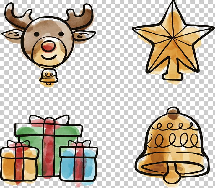 Reindeer PNG, Clipart, Artwork, Bell, Cartoon, Cute Animal, Cute Animals Free PNG Download