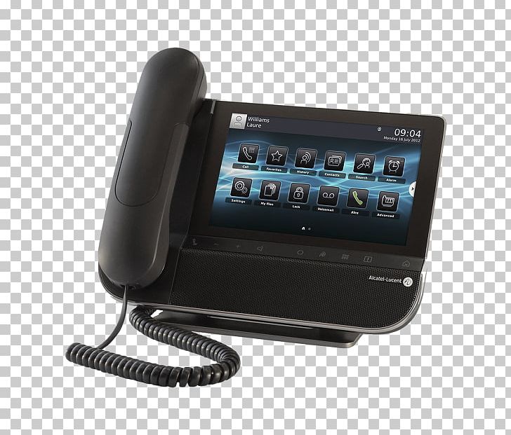 Alcatel Mobile Business Telephone System Alcatel-Lucent Touchscreen PNG, Clipart, Alcatellucent, Alcatellucent Rt, Communication, Corded Phone, Electronics Free PNG Download