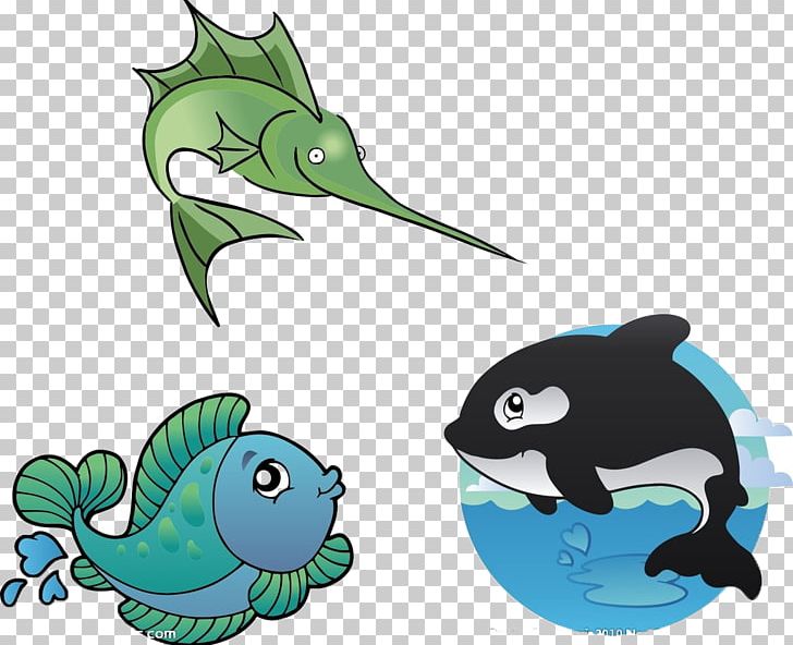 Aquatic Animal PNG, Clipart, Animal, Animals, Aquarium Fish, Cartoon, Cartoon Hand Painted Free PNG Download