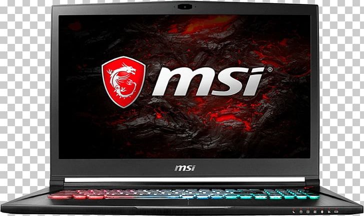 Laptop MSI GS73VR Stealth Pro Micro-Star International Intel Core I7 PNG, Clipart, Computer, Electronic Device, Electronics, Geforce, Intel Core Free PNG Download