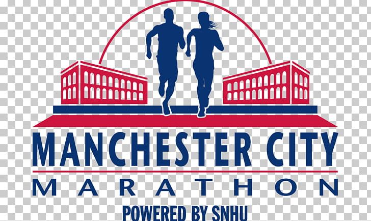 Manchester City Marathon Powered By SNHU Running Half Marathon PNG, Clipart, Area, Banner, Blue, Brand, City Free PNG Download