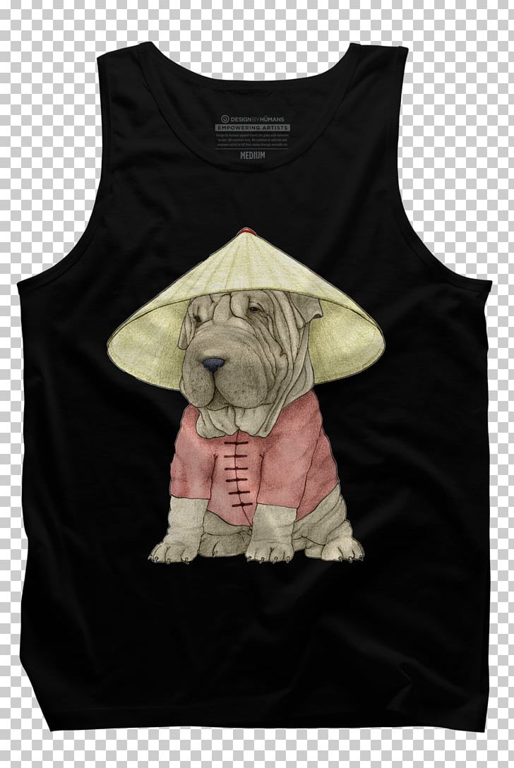 T-shirt Shar Pei Sleeve Gilets PNG, Clipart, Black, Canidae, Clothing, Dog, Dog Like Mammal Free PNG Download