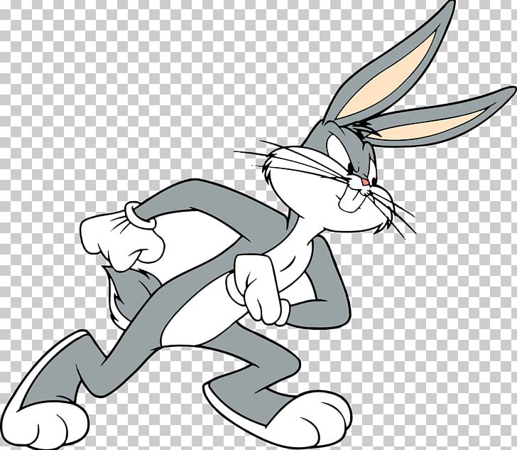 Bugs Bunny Daffy Duck Lola Bunny Tasmanian Devil Sylvester PNG, Clipart, Animals, Art, Artwork, Beak, Black And White Free PNG Download