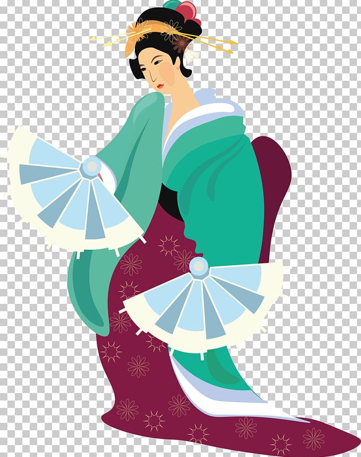 Japan Geisha Kimono Woman PNG, Clipart, Beautiful Vector, Beauty, Beauty Salon, Business Woman, Cartoon Free PNG Download