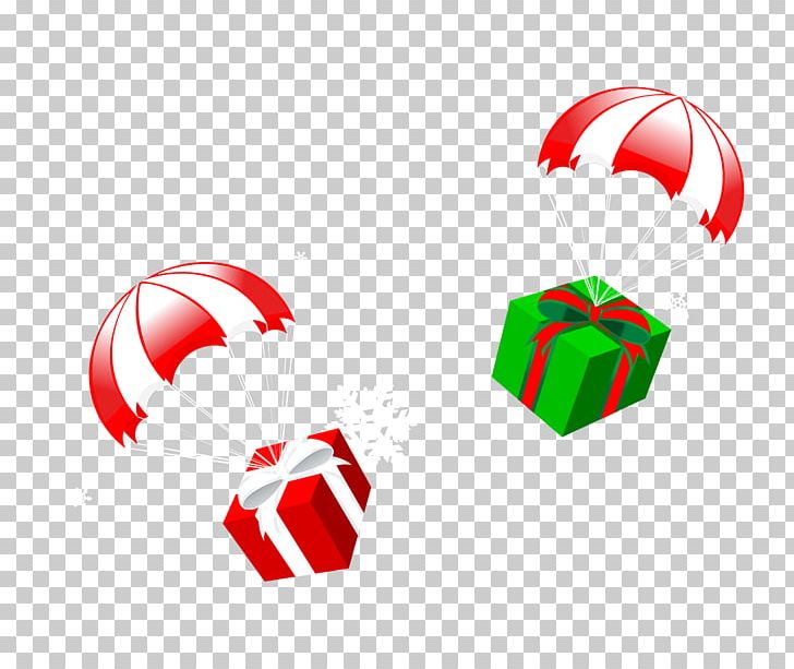 Santa Claus Gift Christmas Parachute PNG, Clipart, Bags, Box, Christmas, Christmas Elements, Christmas Gift Free PNG Download