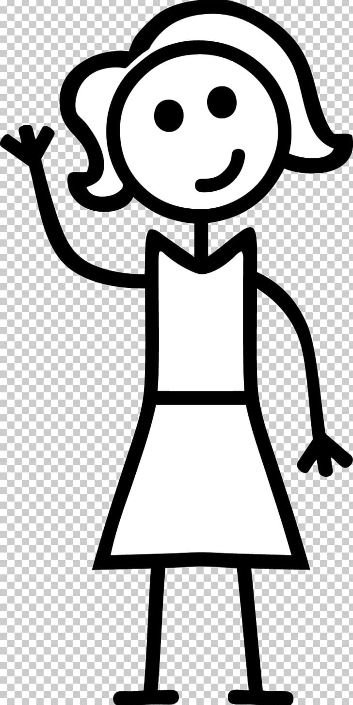 Stick Figure Female Woman Child PNG, Clipart, Artwork, Black And White, Boy, Child, Clip Art Free PNG Download