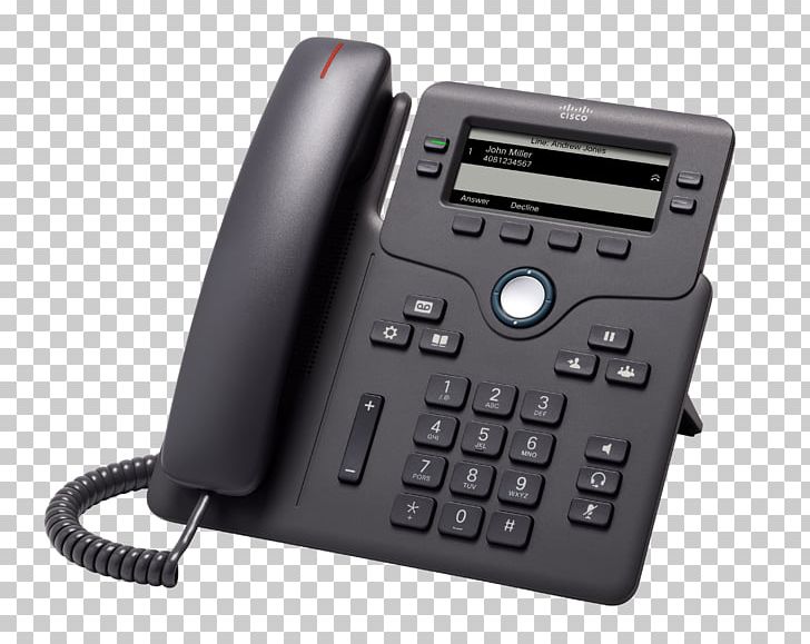 VoIP Phone Cisco 6851 IP Phone Cable Charcoal Telephone Mobile Phones Session Initiation Protocol PNG, Clipart, Answering Machine, Caller Id, Cisco Systems, Corded Phone, Electronics Free PNG Download