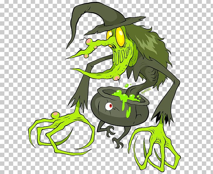 Tree Frog Witchcraft Mascot Illustration PNG, Clipart, Amphibian, Art, Artwork, Cartoon, Demon Free PNG Download