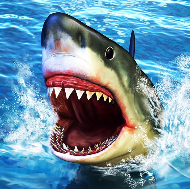 Great White Shark Angry Shark Simulator Game 3D Shark Fin Soup Shark Attack PNG, Clipart, Angry, Animals, Apex Predator, Carcharodon, Cartilaginous Fish Free PNG Download