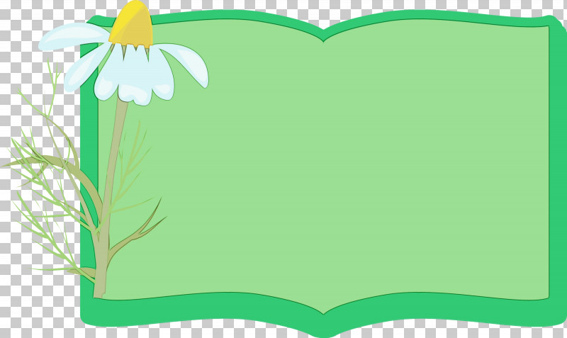 Flower Plant Stem Petal Leaf Cartoon PNG, Clipart, Book Frame, Cartoon,  Flower, Flower Frame, Green Free
