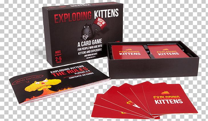 Exploding Kittens Cat Card Game PNG, Clipart, Animals, Board Game, Box, Brand, Card Game Free PNG Download