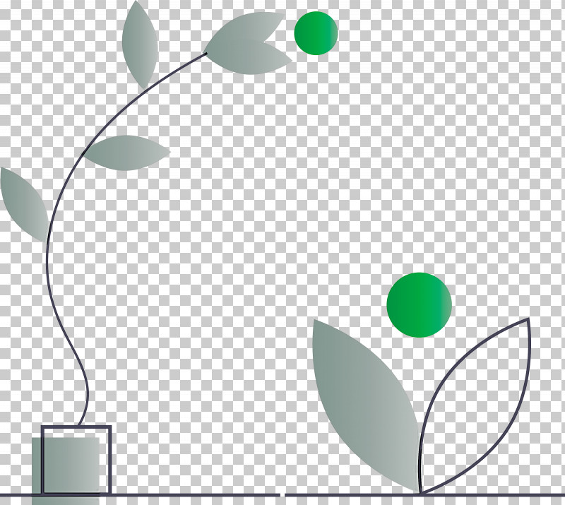 Green Leaf Line Circle Plant PNG, Clipart, Branch, Circle, Flower, Green, Leaf Free PNG Download
