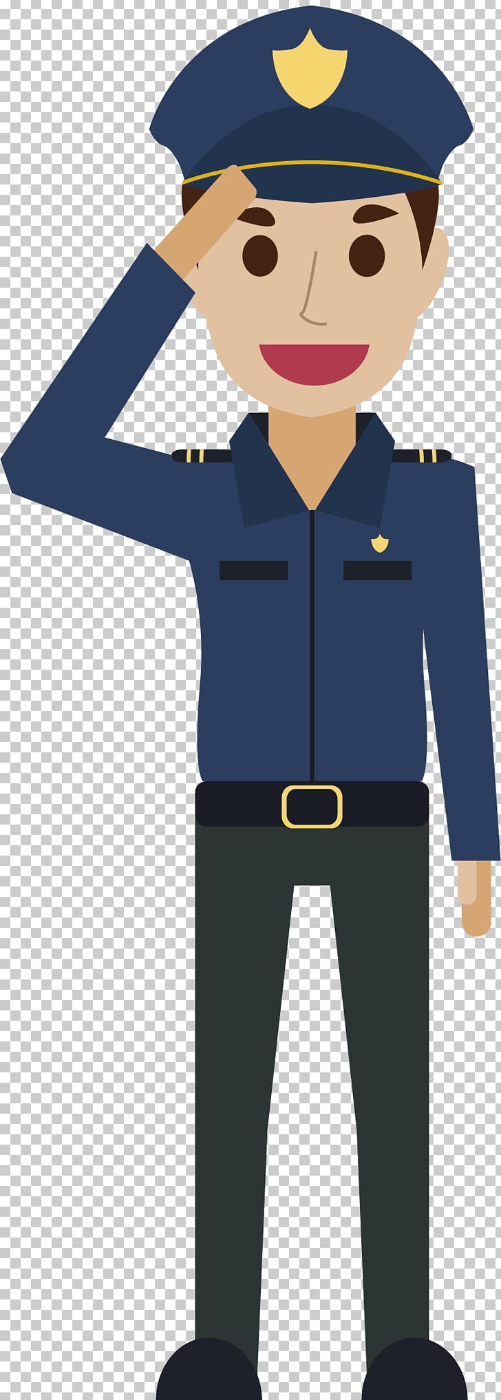 Police Officer Salute PNG, Clipart, Cartoon, Cartoon Characters, Civil Police, Euclidean Vector, Headgear Free PNG Download