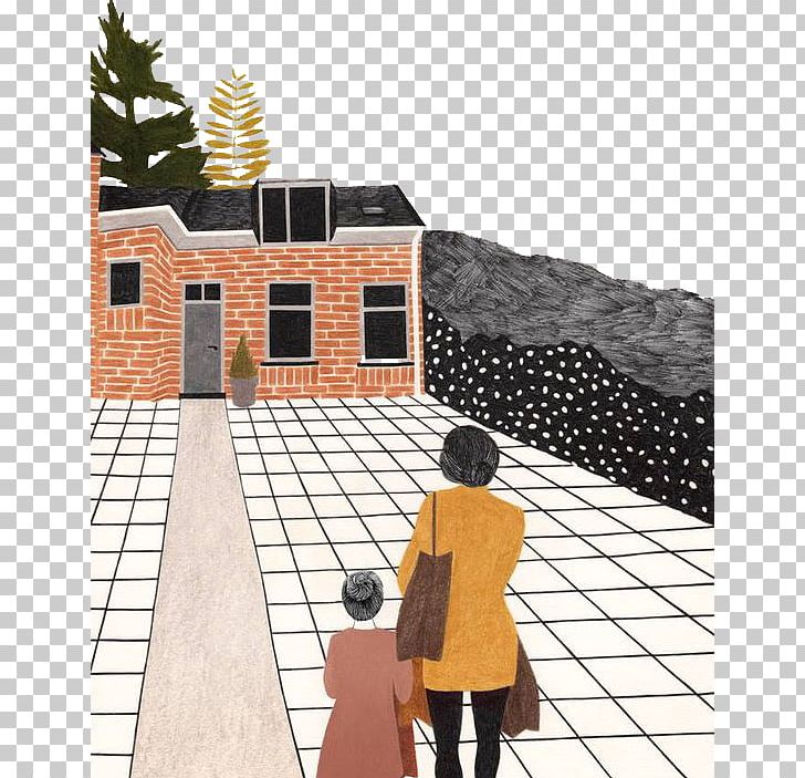 Family Drawing Illustration PNG, Clipart, Angle, Architecture, Art, Brick, Building Free PNG Download
