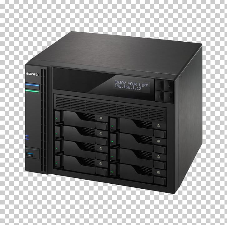 Intel Network Storage Systems ASUSTOR AS-7008T NAS Server PNG, Clipart, Computer Hardware, Computer Network, Data Storage, Electronic Device, Intel Free PNG Download