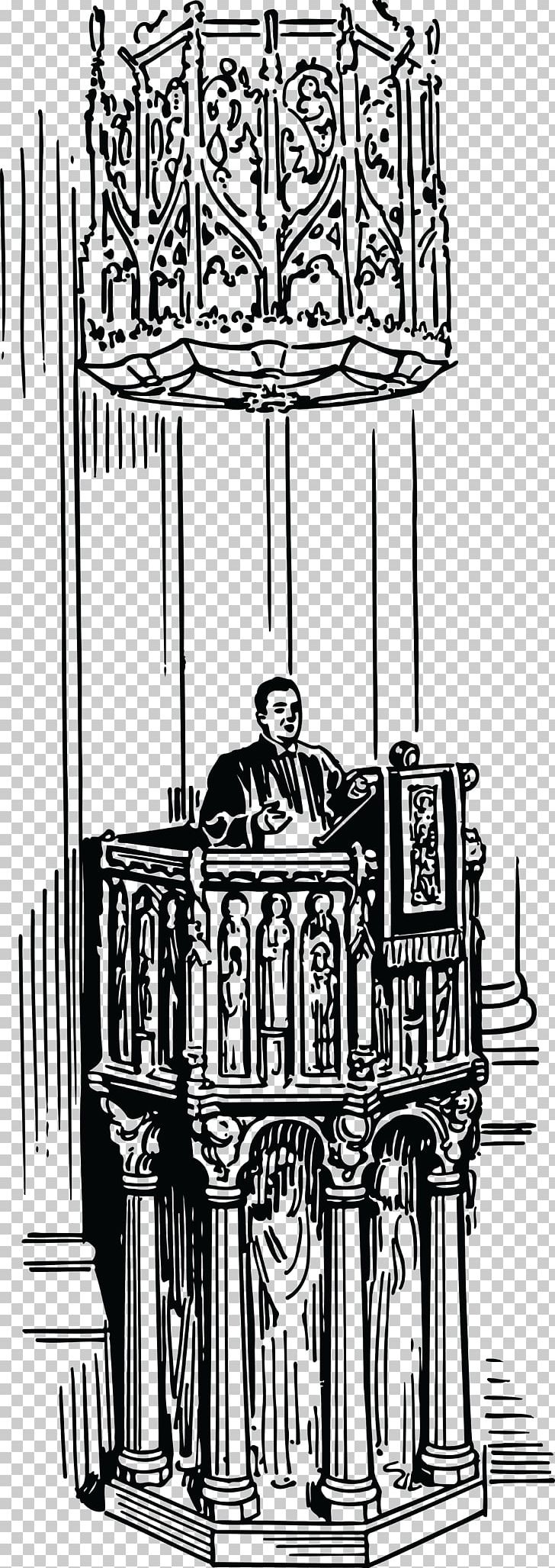 Bible Preacher Pulpit Clergy PNG, Clipart, Arch, Bible, Black And White, Christian Church, Christianity Free PNG Download