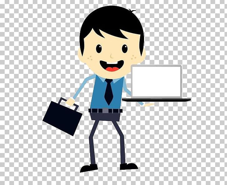 Laptop Cartoon Computer PNG, Clipart, Business Man, Cloud Computing, Collar, Computer Icons, Computer Logo Free PNG Download