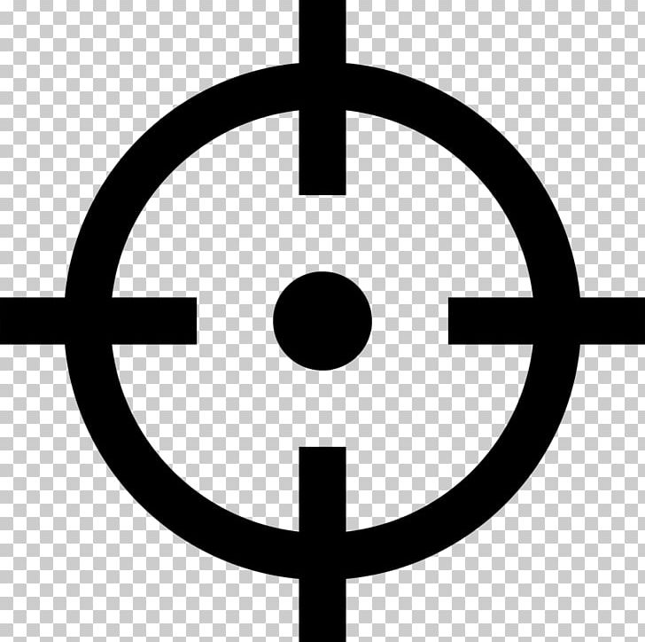 Computer Icons Shooting Target Reticle PNG, Clipart, Area, Black And White, Circle, Computer Icons, Desktop Wallpaper Free PNG Download